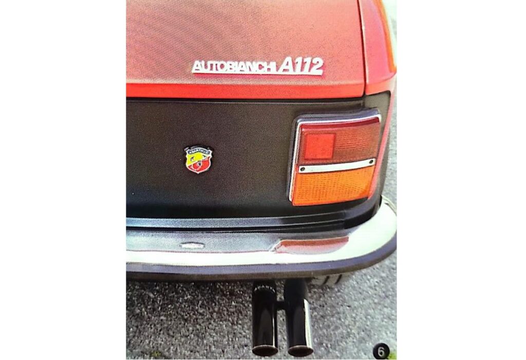 Scarico per A112 Abarth 58 HP