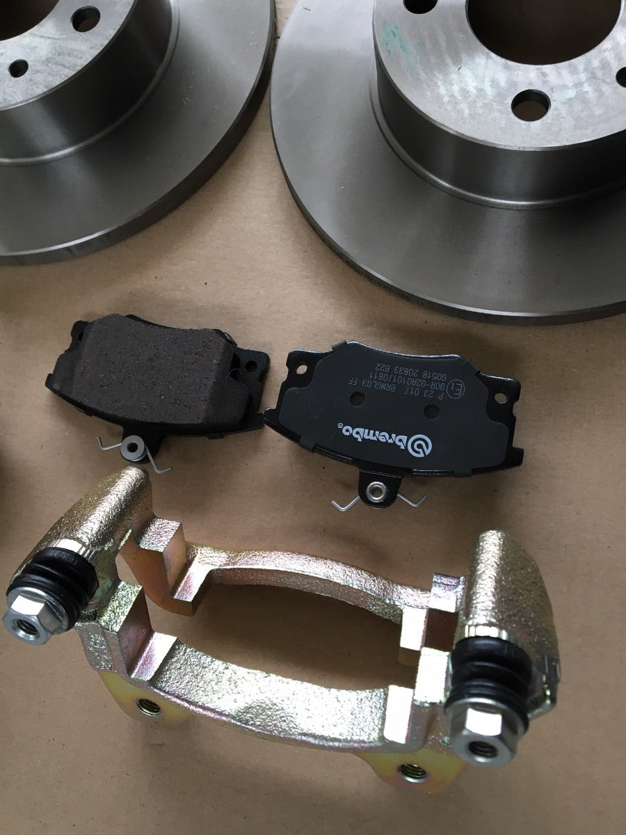 Kit freni anteriori maggiorati diametro 240 mm