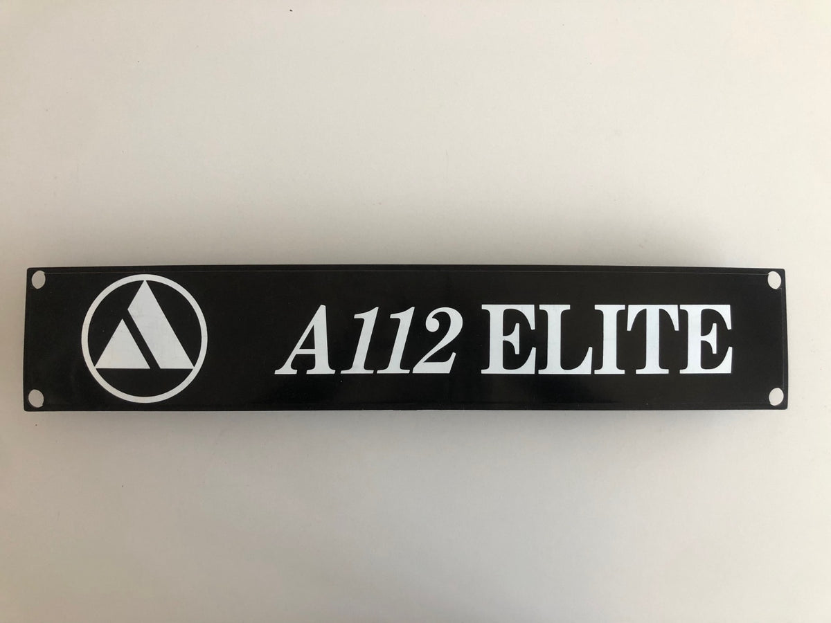 Serigrafia A112 Elite posteriore per settima serie