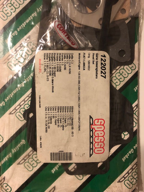 Serie smeriglio Fiat 128, Ritmo, Uno, Regata, Delta 1.1cc, 1.3cc, 1.5cc