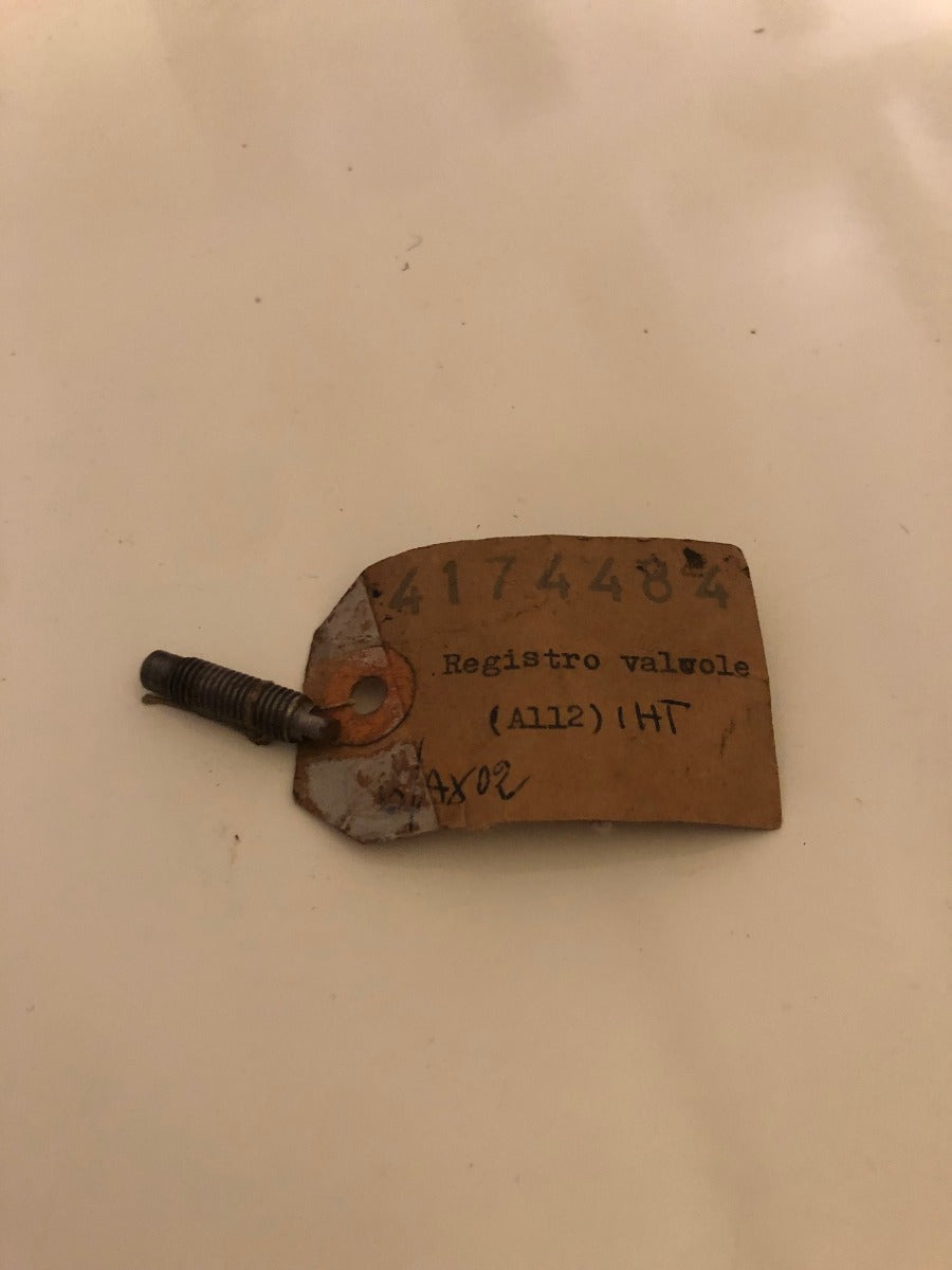 Vite registro bilanciere