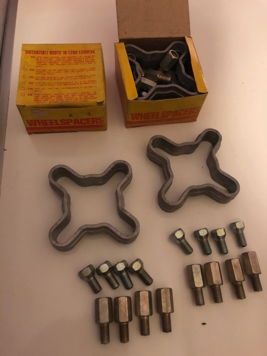 Kit distanziali vettura, mozzo Fiat 4x98